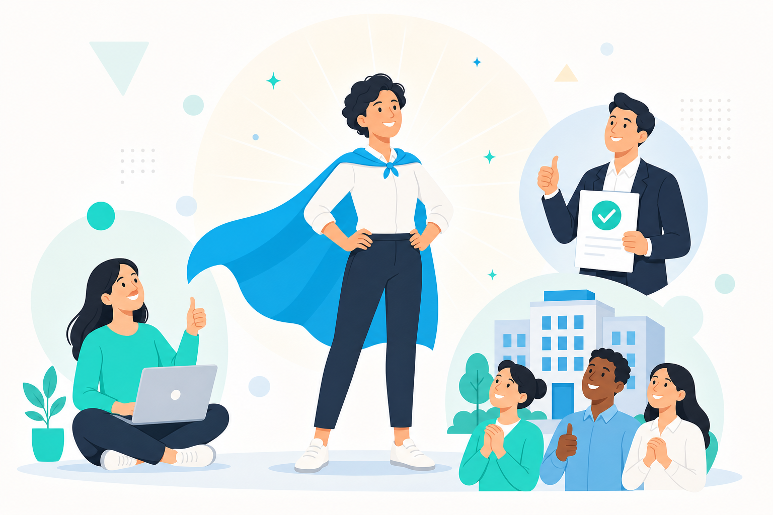 A recruiter as the hero everyone likes: candidates, hiring managers, and companies